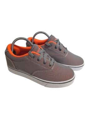 Etnies Boys Skate Shoes Gray Orange Casual Sneakers Comfort Shoes Size 6